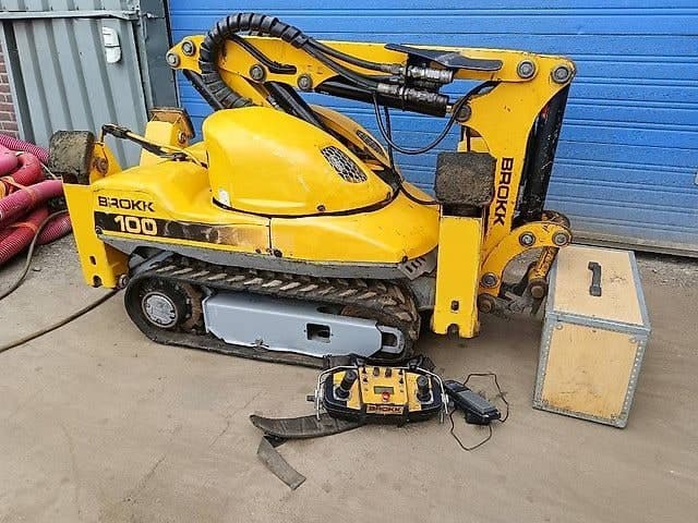 Brokk 100 husqvarna robot remote excavator digger bagger – Prüffoto 1